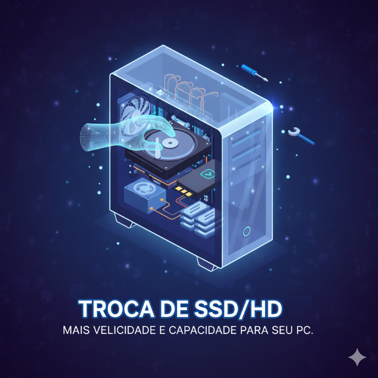 Troca de SSD/HD