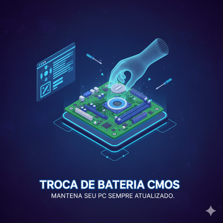 Troca de Bateria CMOS