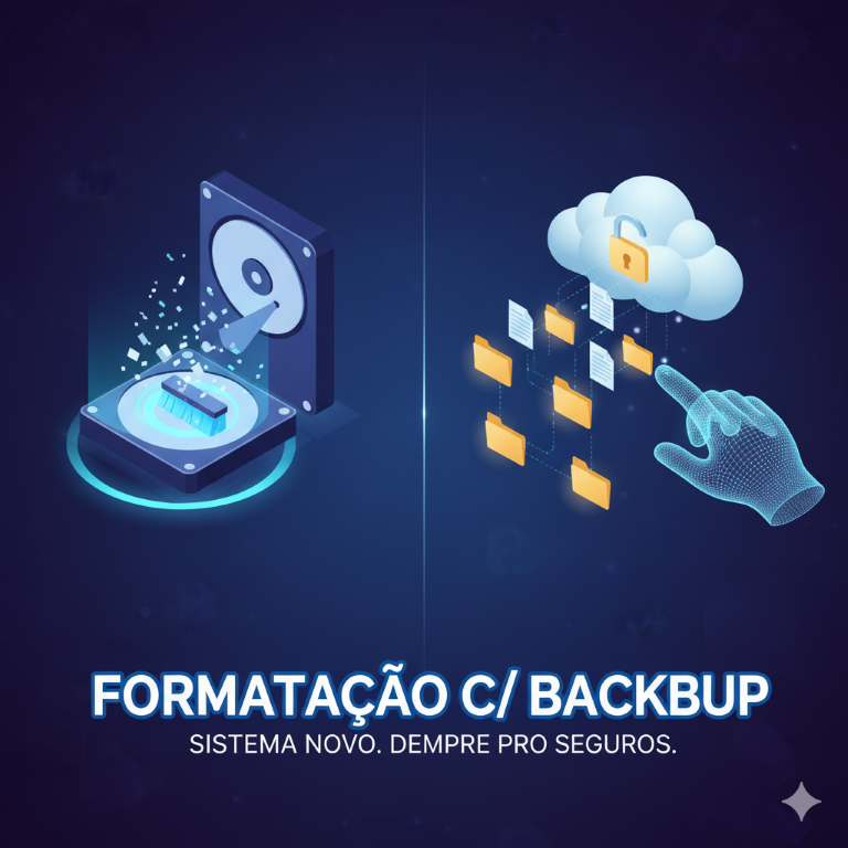 Formatação com Backup