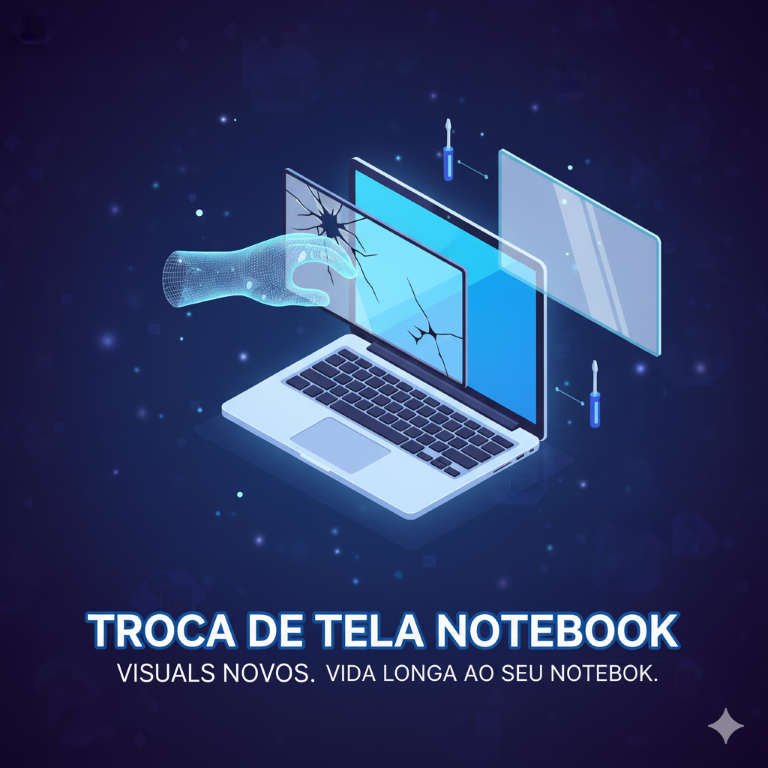 Troca de Tela Notebook