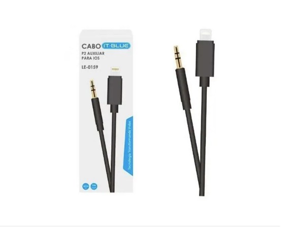 Cabo Auxiliar Iphone P/ P2  Le 0160 - Itblue