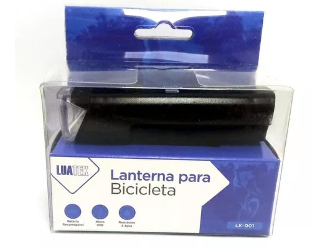 Lanterna Para Bicicleta - Lk-001 - Luatek