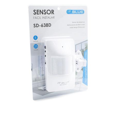 Campainha Anunciador /Sensor De Presença Sd-638d - It Blue