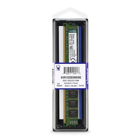 Memoria Pc Ddr3 8gb 1333mhz - Kingston