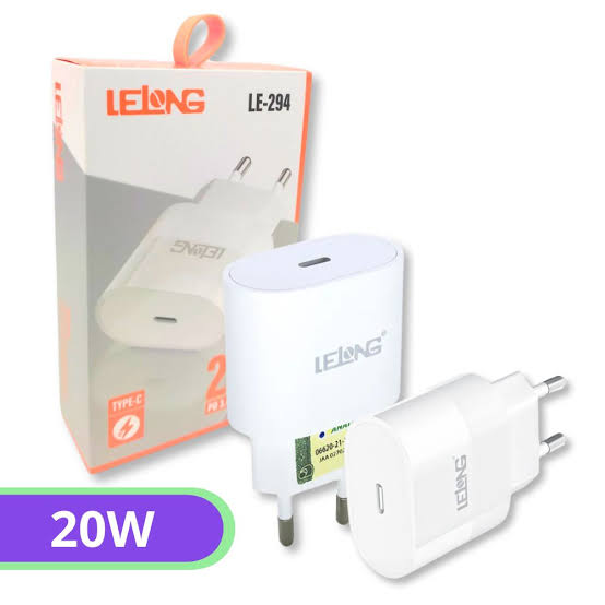 Carregador Turbo Tipo C / 20w - Le-294 - Lelong