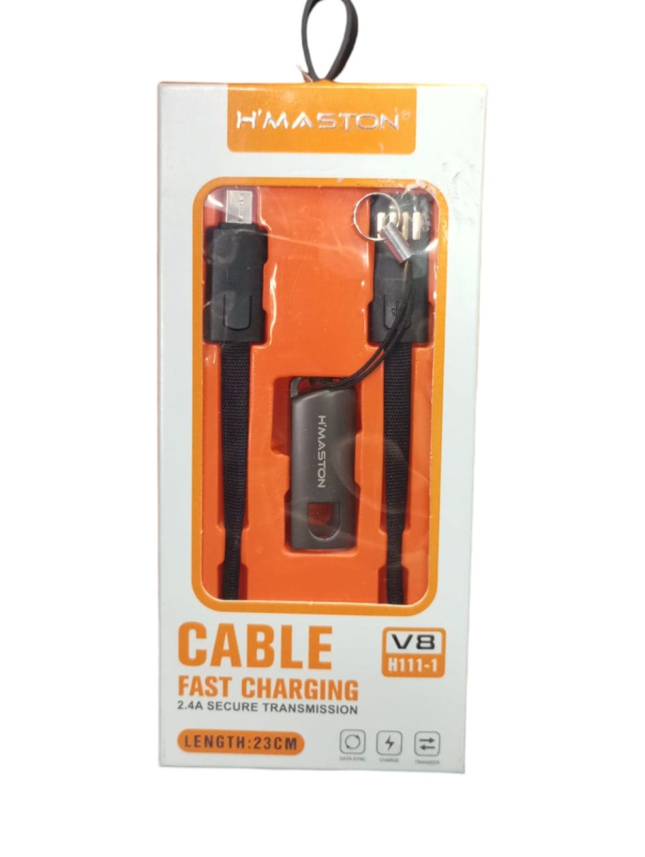 Cabo De Dados Chaveiro V8 - H111-1 - Hmaston