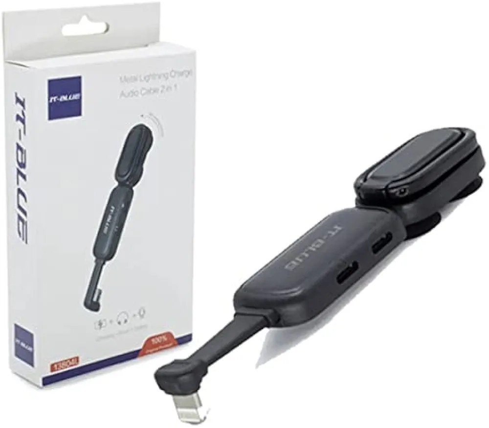 Adaptador Iphone P/ Carregamento Iphone E P2 - 13803l - It Blue