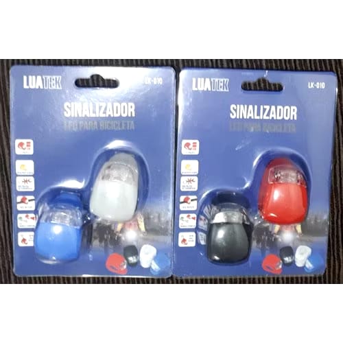 Sinalizador De Led P/ Bicicleta - Lk-010 - Luatek