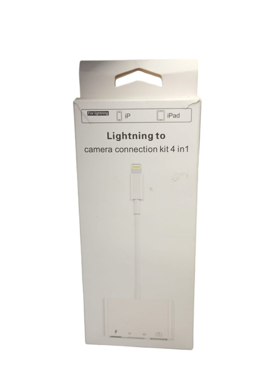 Adaptador Lightning 4 Em 1 P/ Ios