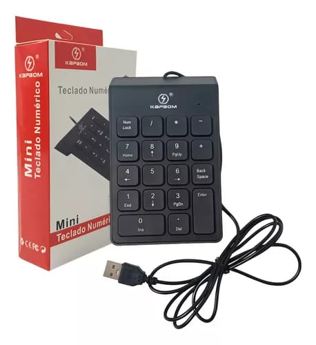 Teclado Numérico Usb Ka-665 - Kapbom