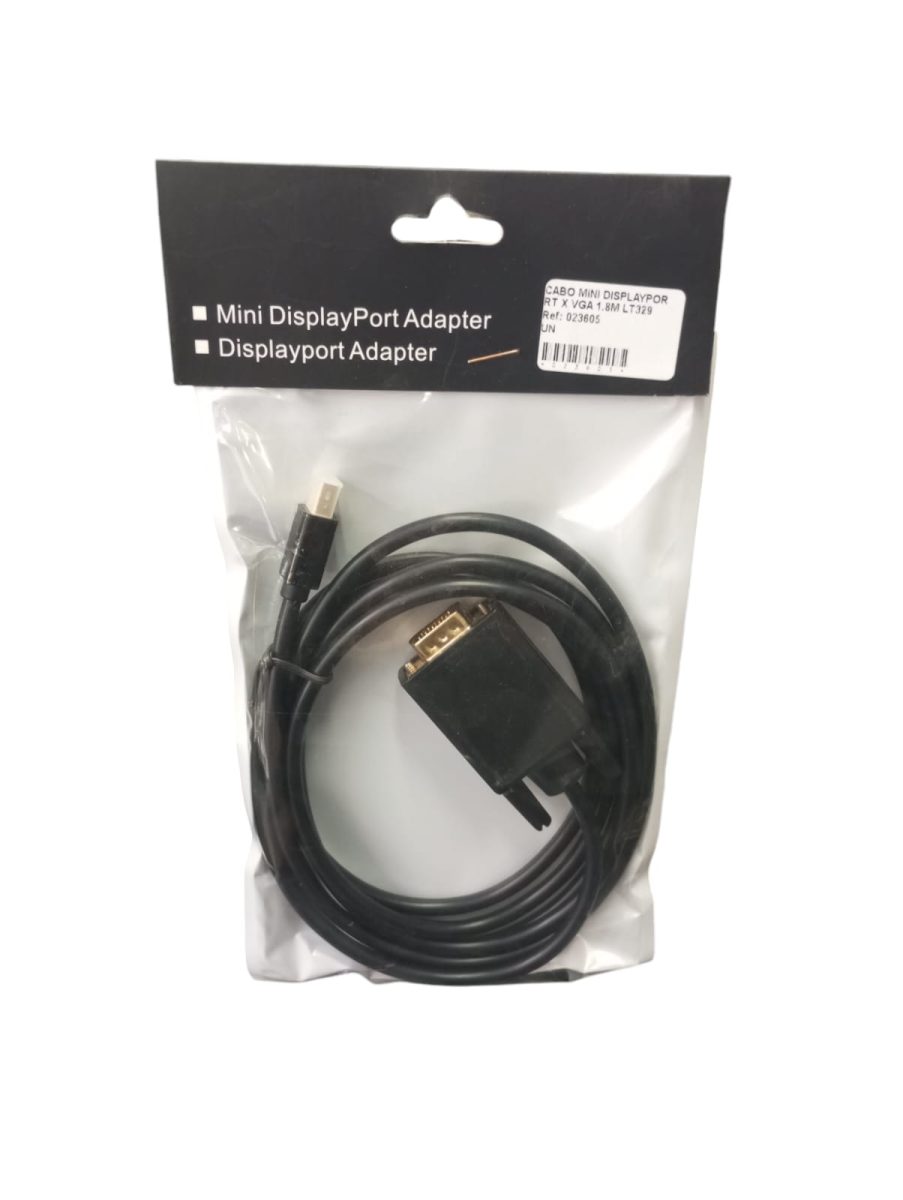 Cabo Mini Displayport P/ Vga