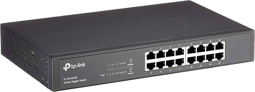 Switch 16 Portas Gigabit - Tl-Sg1016d - Tp Link
