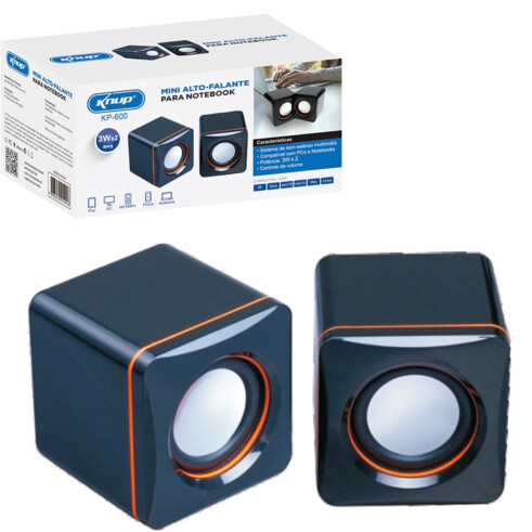 Caixa De Som Pc - Knup - Kp-600