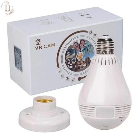 Câmera Lampada Panorâmica -Kapbom - Vr Cam