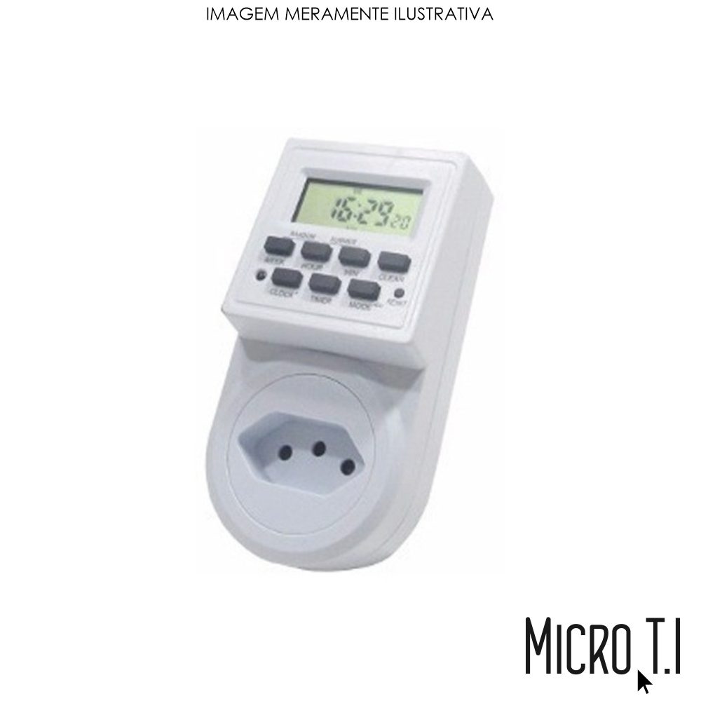 Temporizador Digital Bivolt - Tmd-Tb91a - Exbom