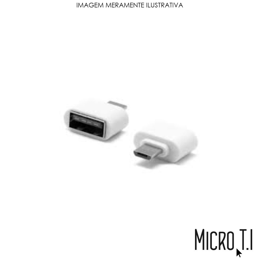 Adaptador Otg Usb Femea V8 Macho - It-Blue