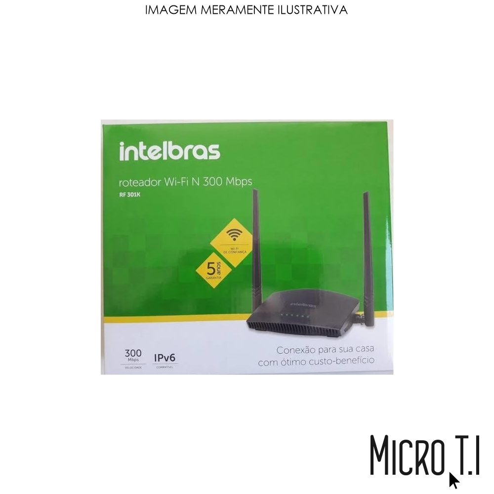ROTEADOR INTELBRAS 300MBPS