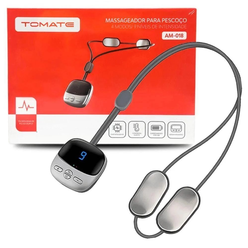 Massageador para Pescoço - Am-018 - Tomate