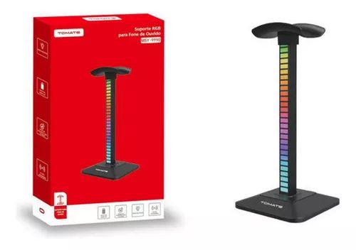 Suporte RGB Headset - Msy-9990 - Tomate