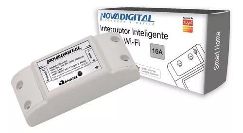 Interruptor Inteligente Wi-fi Ms101 10a - Novadigital 1 Canal