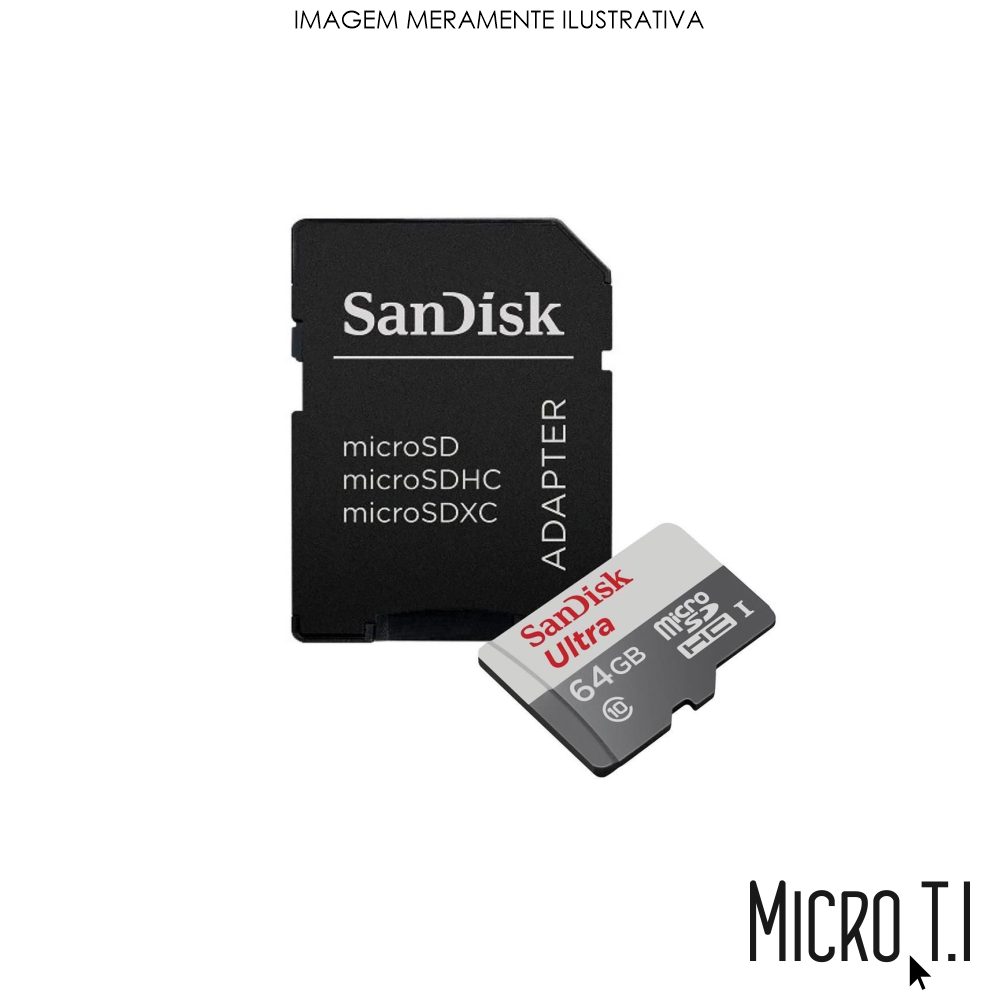 Cartão De Memoria 64gb Ultra - Sandisk