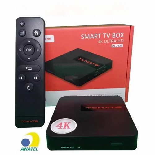 TV Box Smart 4K Ultra HD - Tomate - MCD-121