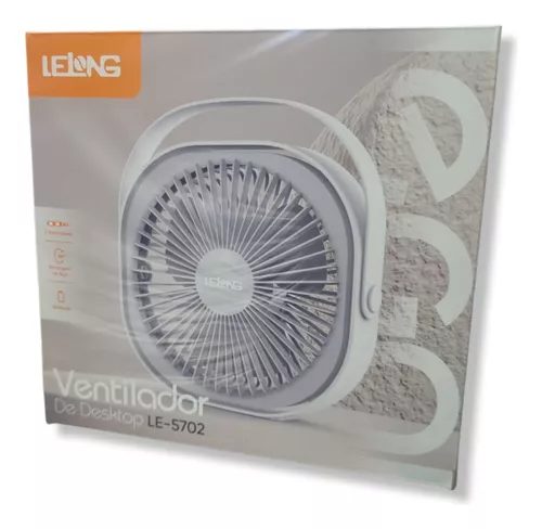 Mini Ventilador De Mesa Portátil 3 Velocidades