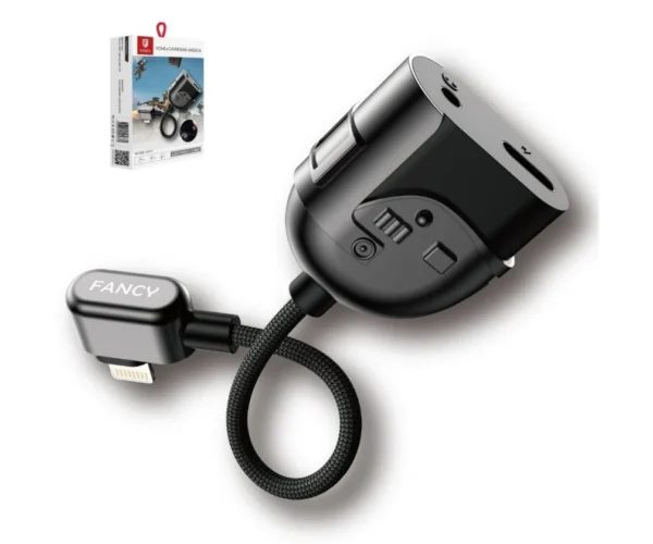 Adaptador P2 e Carregador iPhone para Lightning - AD03 - Fancy