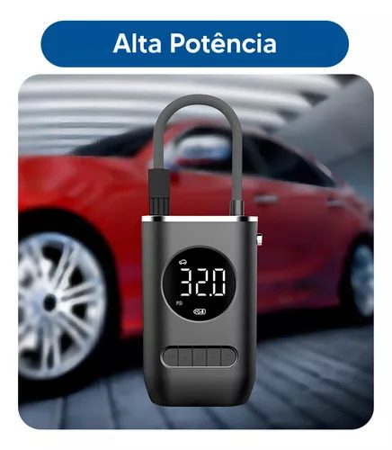 Calibrador Compressor Bomba De Ar Portátil Digital