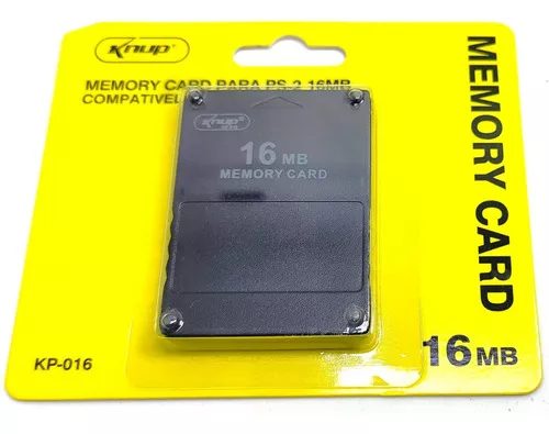 Memory Card p/ ps2 - 16mb - Knup - c/ OPL