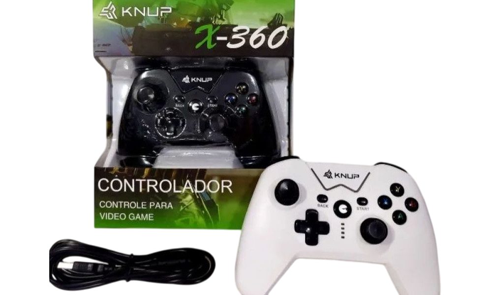 Controle Xbox 360 C/Fio - Kp-Gm017