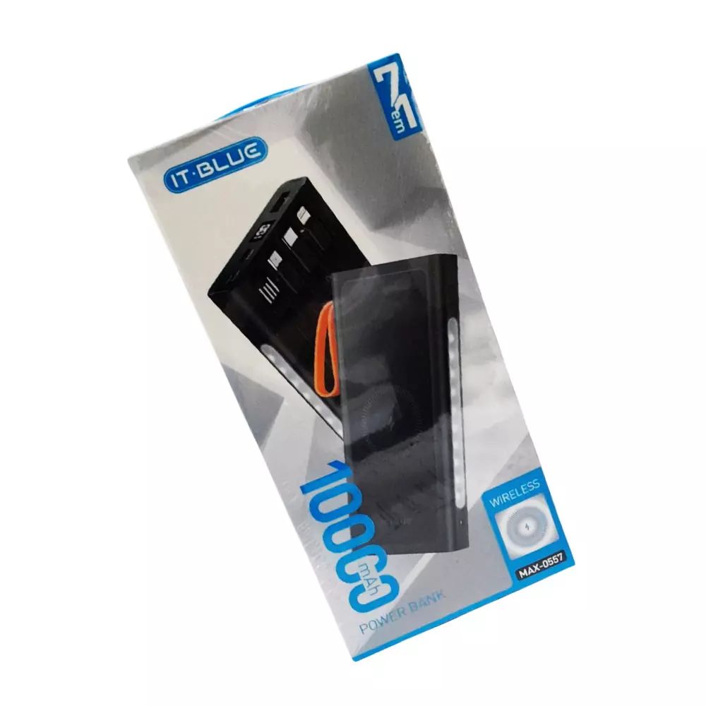 Carregador Portátil Power Bank 10.000mh - Max-0557 - It-Blue
