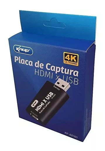 Placa De Captura Hdmi X Usb Kp-Ad101- Knup