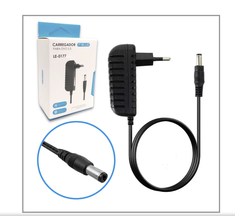 Fonte de Alimentação 9v 3a - Le-0177 - It-Blue