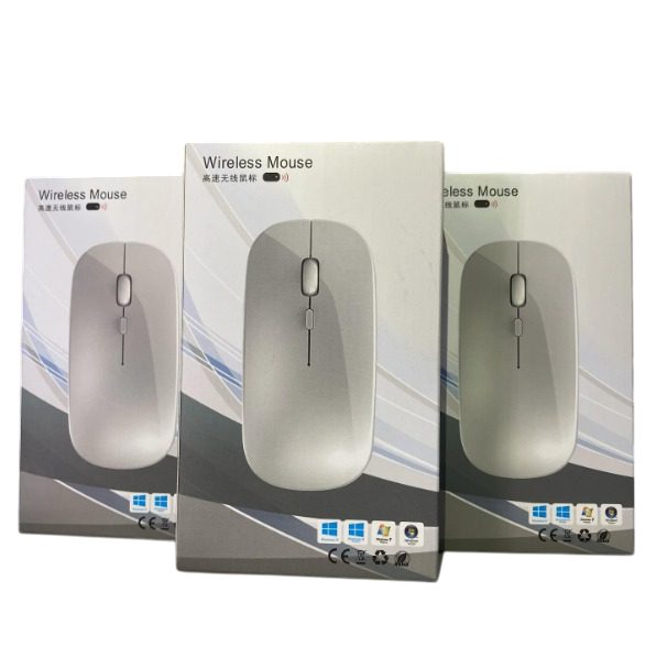 Mouse Sem Fio Recarregável Bluetooth Ergonômico