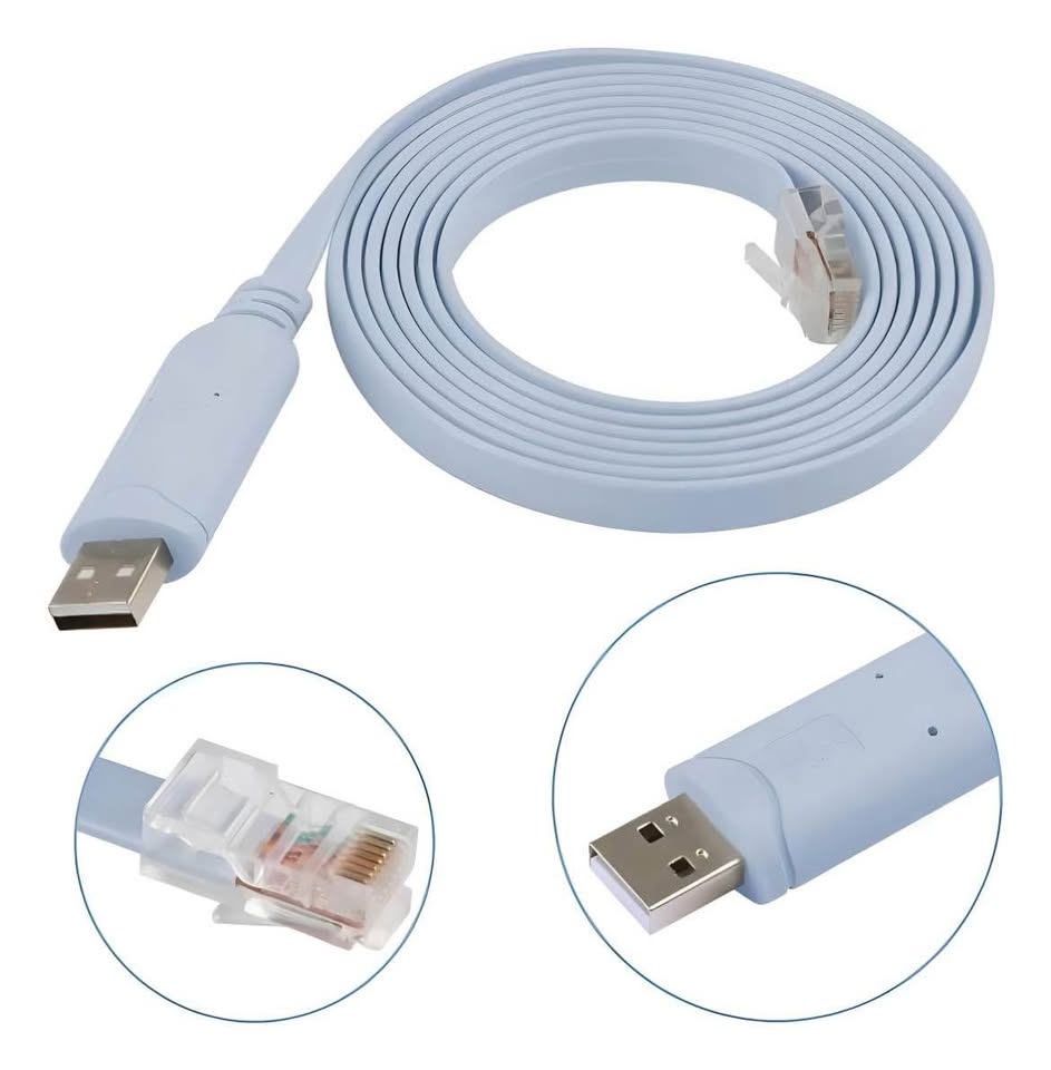 Cabo USB x RJ45 1.8m Lotus LT-519