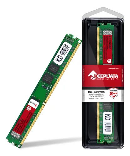 Memoria Pc Ddr3 8gb 1333Mhz - Keepdata