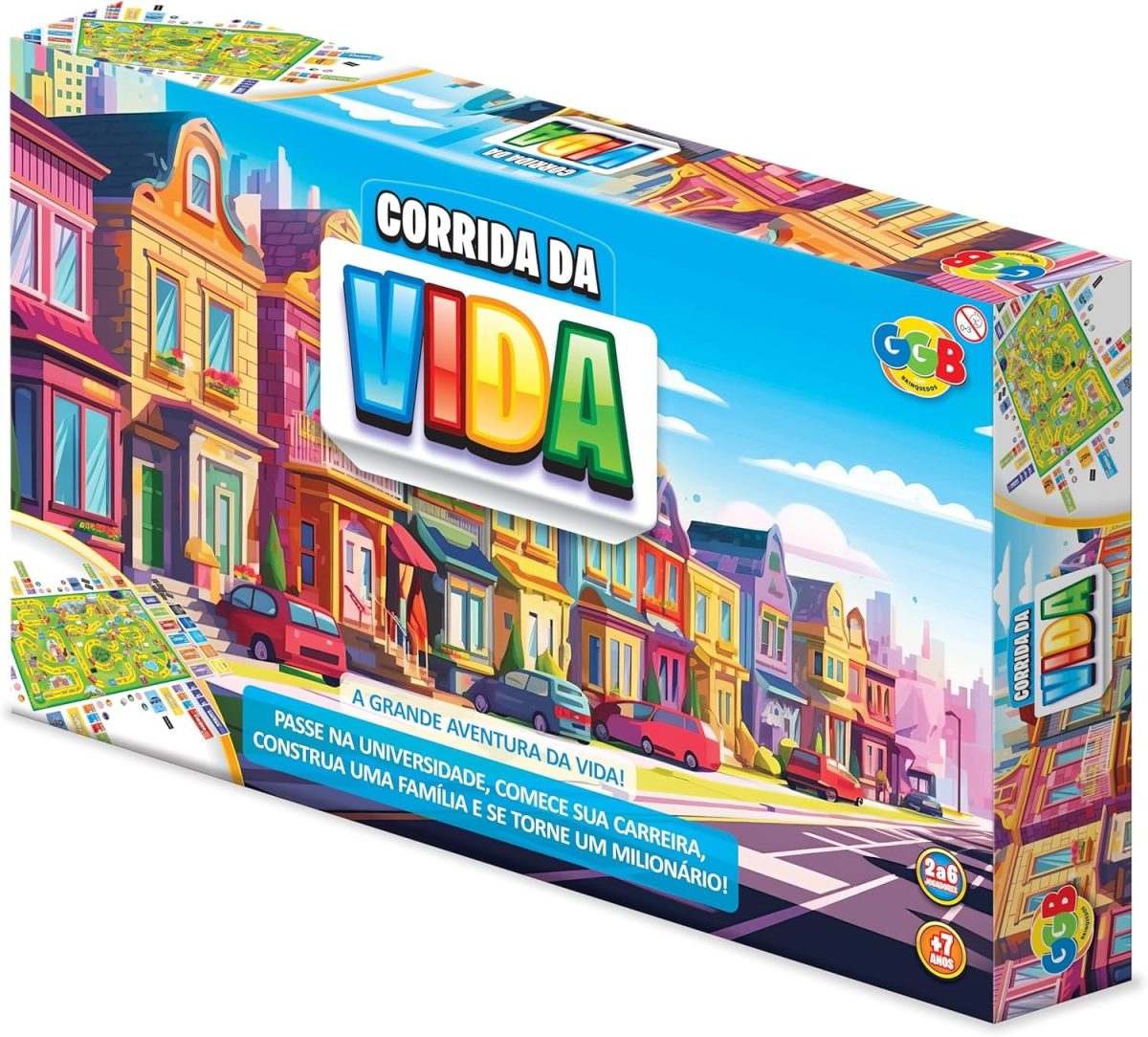 Jogo Tabuleiro Corrida Da Vida