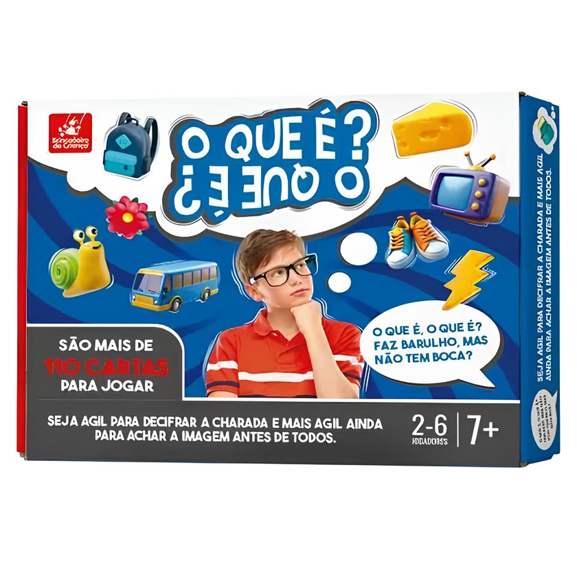 Jogo Tabuleiro o Que é o Que é