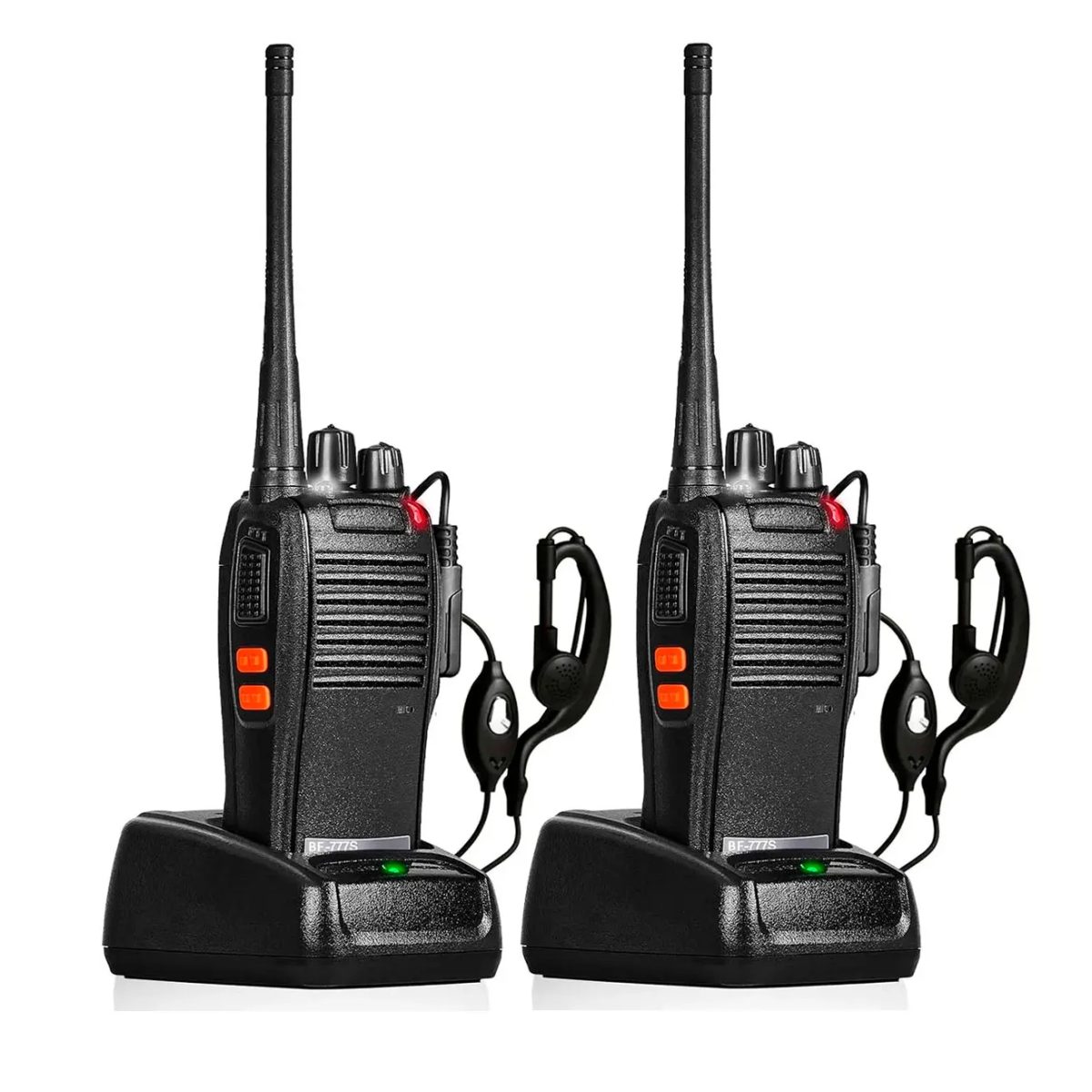 Kit 2 Radio Comunicador Walktalk Baofeng