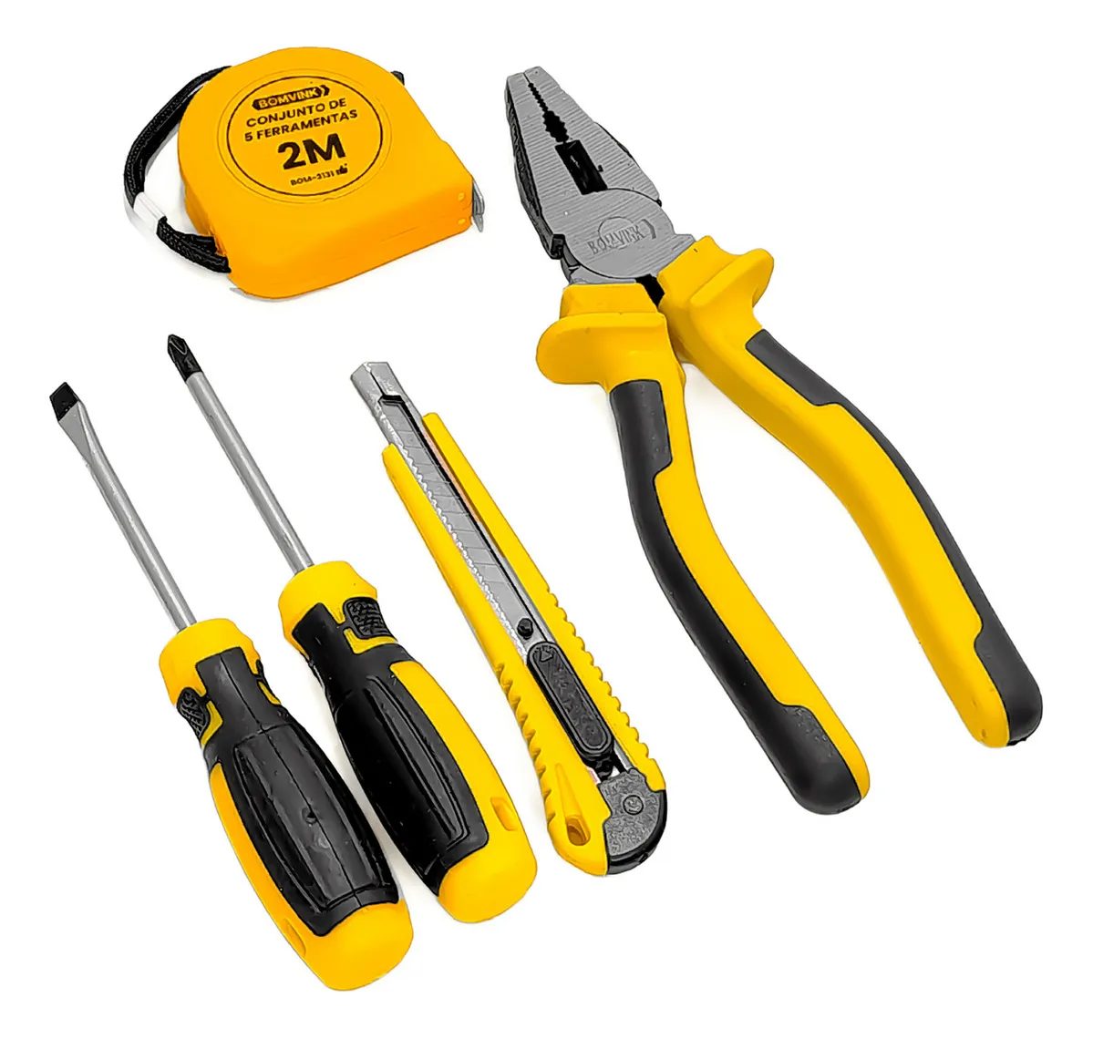 Kit 5 Ferramentas - Bom-3131 - Bomvink