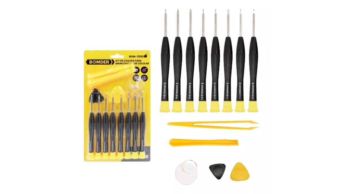 Kit de Chaves Precisão p/ Celular - Bom-3108 - Bomvink