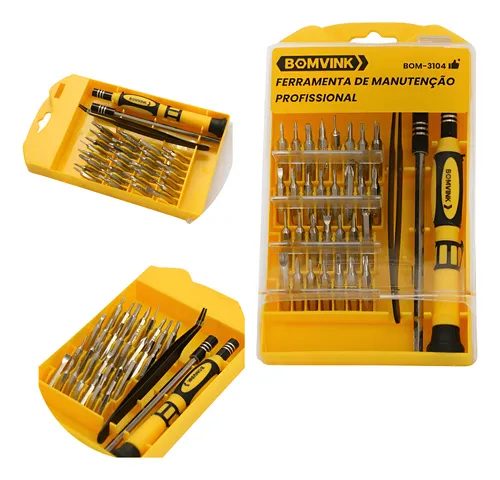 Kit de Chaves Precisão Profissional - Bom-3104 - Bomvink