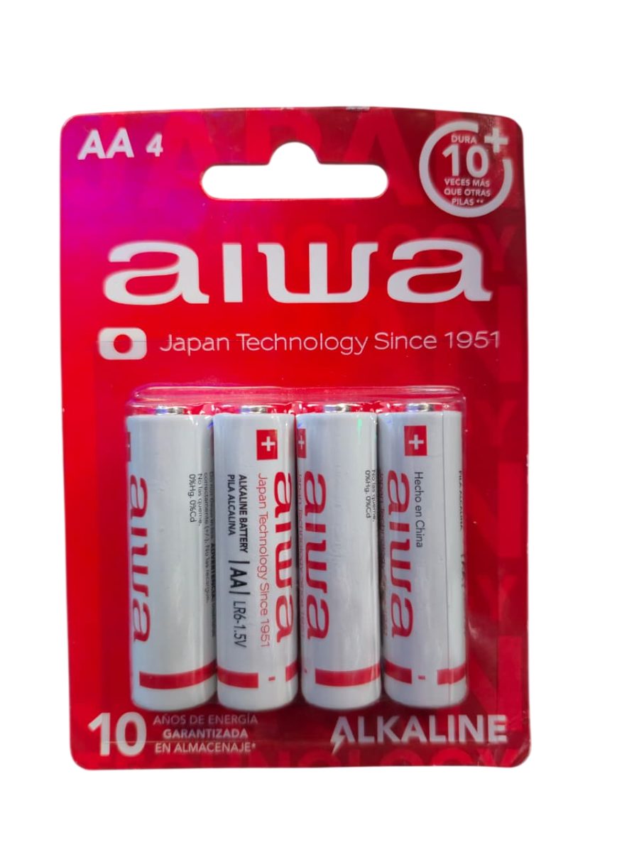 Pilha Aa 4un - Aiwa