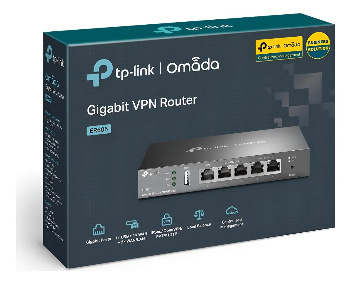 Roteador VPN ER605 - Tp-Link