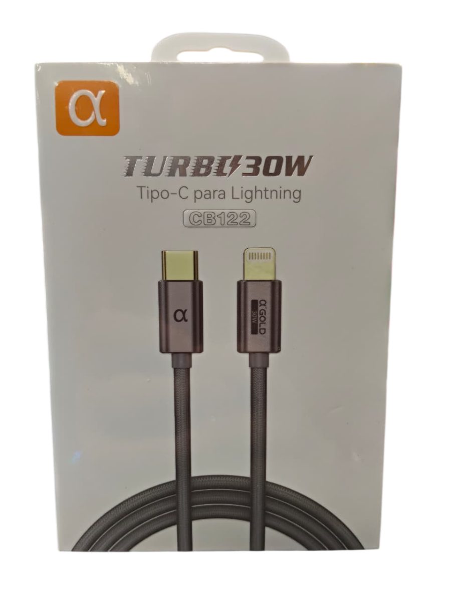 Cabo De Dados Type-c Para Iphone 1m 30w Agold Cb122