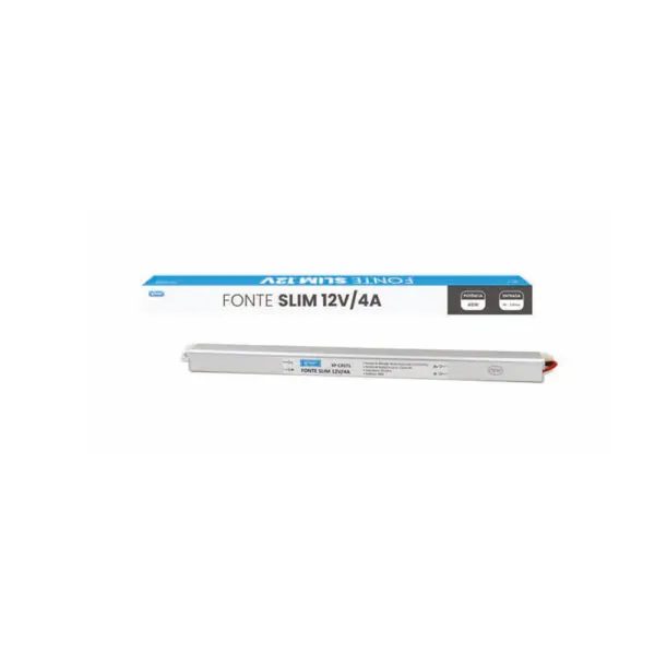 Fonte Chaveada Slim 12v 4a - Kp-Ca571 - Knup
