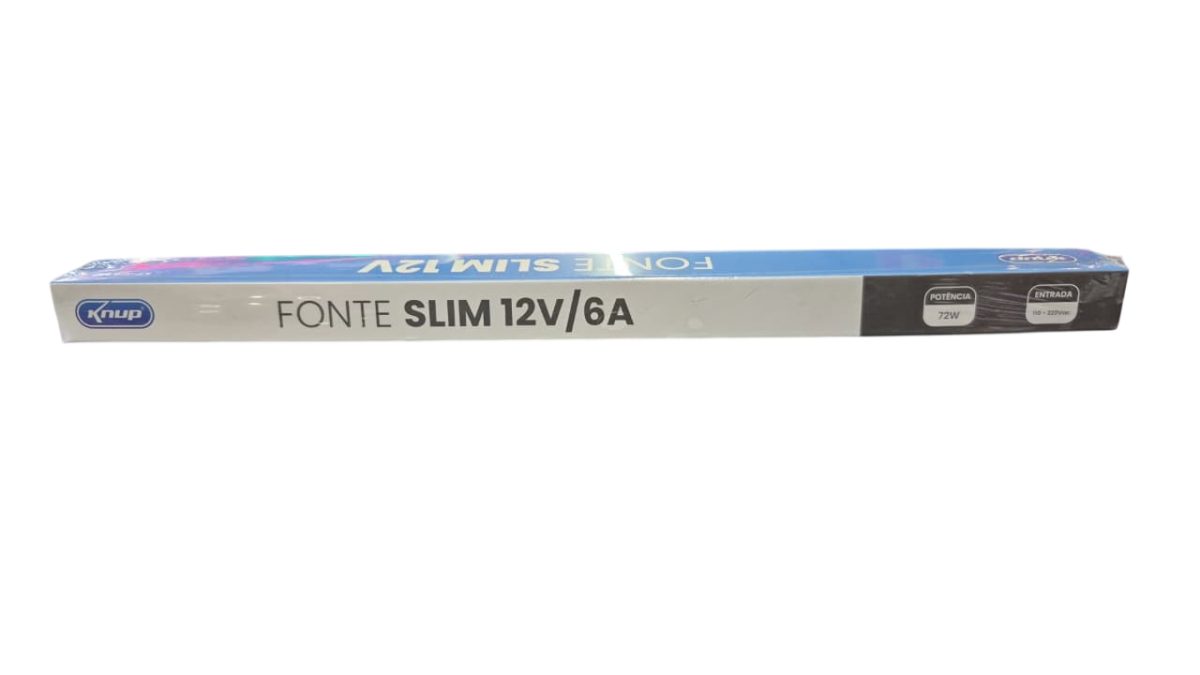 Fonte Chaveada Slim 12v 6a - Kp-Ca573 - Knup