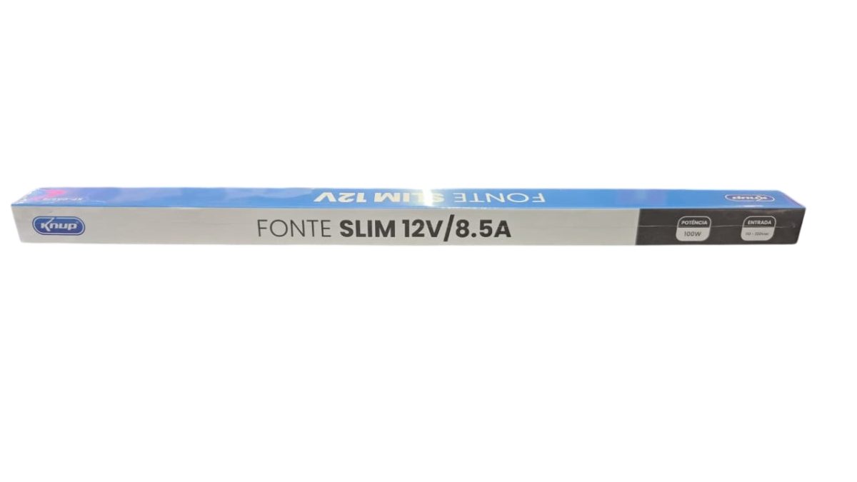 Fonte Chaveada Slim 12v 8.5a - Kp-Ca575 - Knup