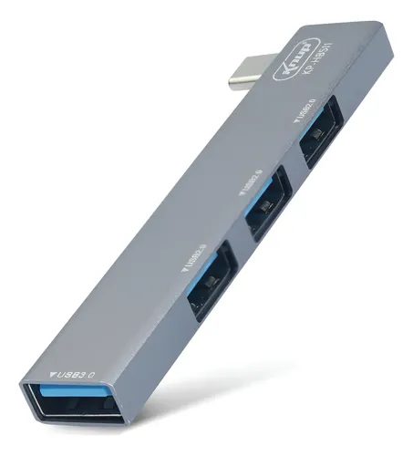 Hub Tipo-C 4 portas USB - Kp-Hb511 - Knup